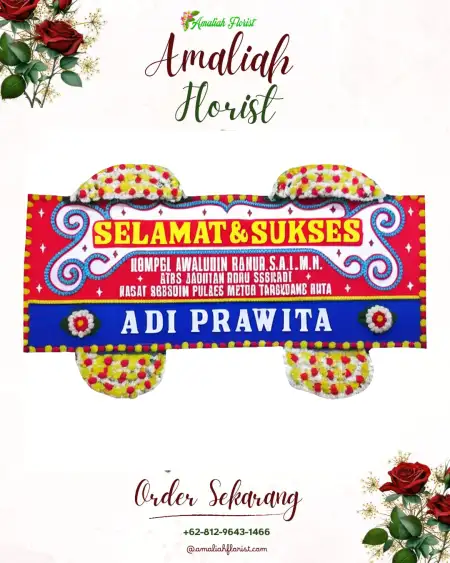 Papan Bunga Ucapan Selamat Rangkah